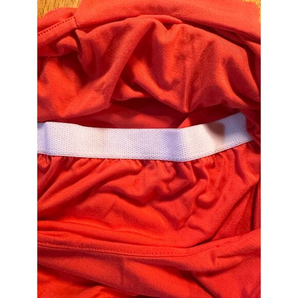 Lou & Grey Women's Red Sleeveless Midi Summer Dress Size L - Picture 7 of 8